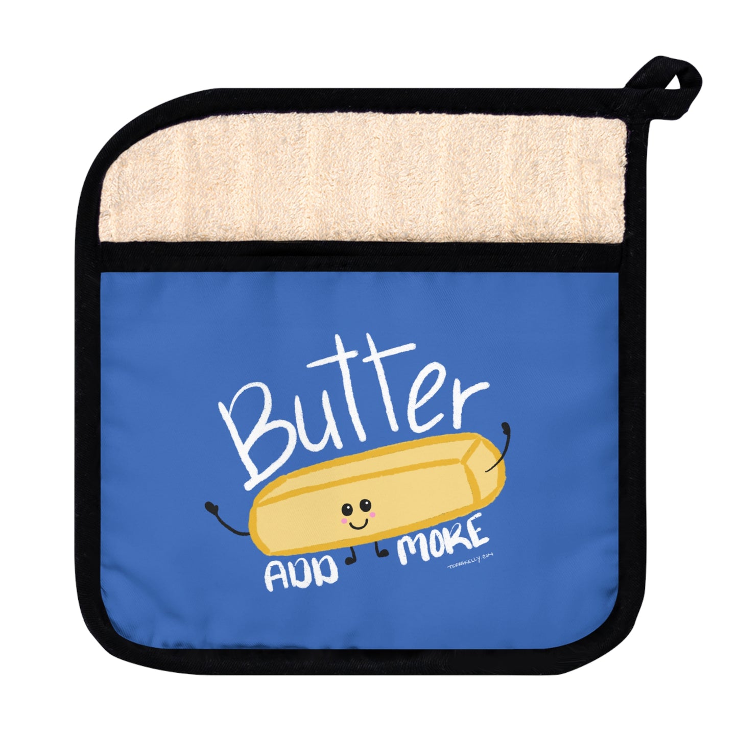 Butter Add More Pot Holder with Pocket | Kitchen Pot Holder | Cooking Pot Holder | FREE SHIPPING