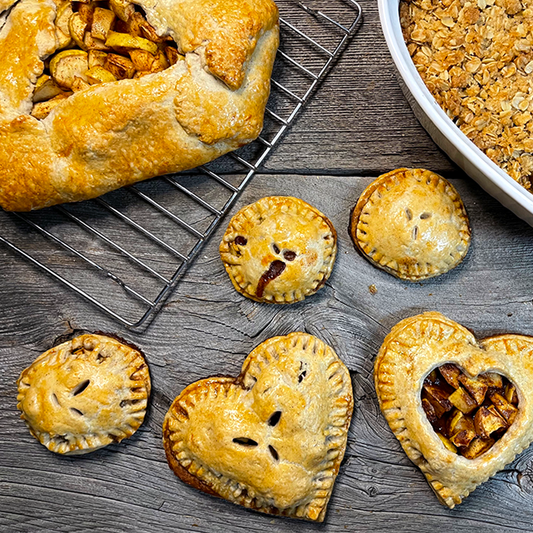 Apple Hand Pies and Apple Galette (a simple apple pie)