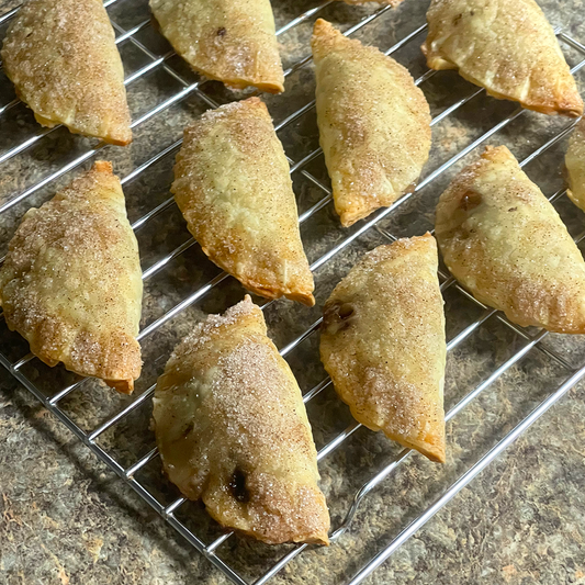 Chocolate and Banana Empanadas