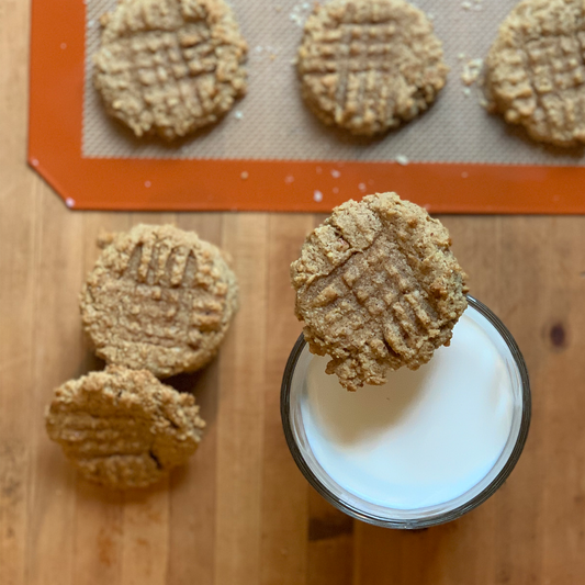 Toasted Coconut Almond Cookies