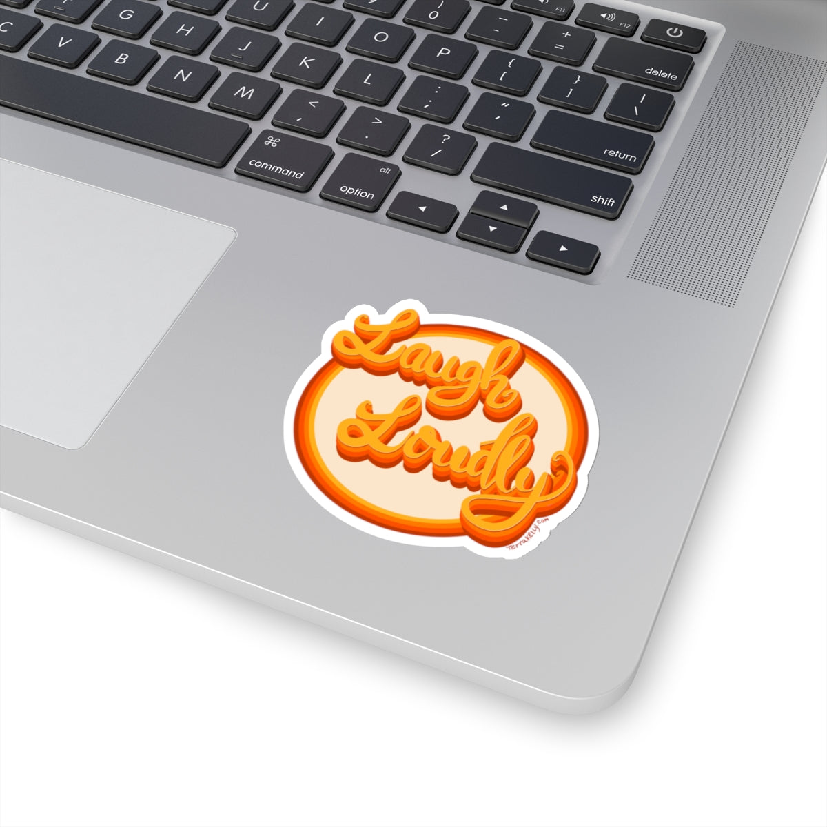 Laugh Loudly Kiss-Cut Stickers | Computer Sticker | Transparent Sticker | FREE SHIPPING