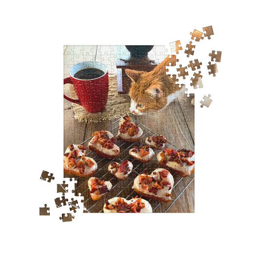 Little Donut Helper Jigsaw puzzle | FREE SHIPPING