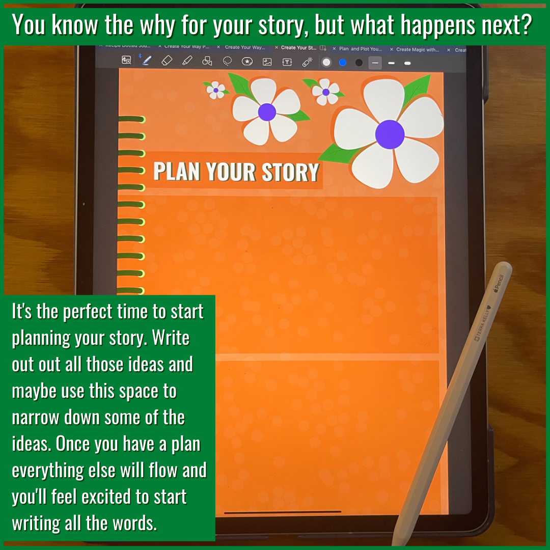 Printable Digital Workbook | Book Planning and Plotting Notebook | Write Your Book Planner | Instant Download